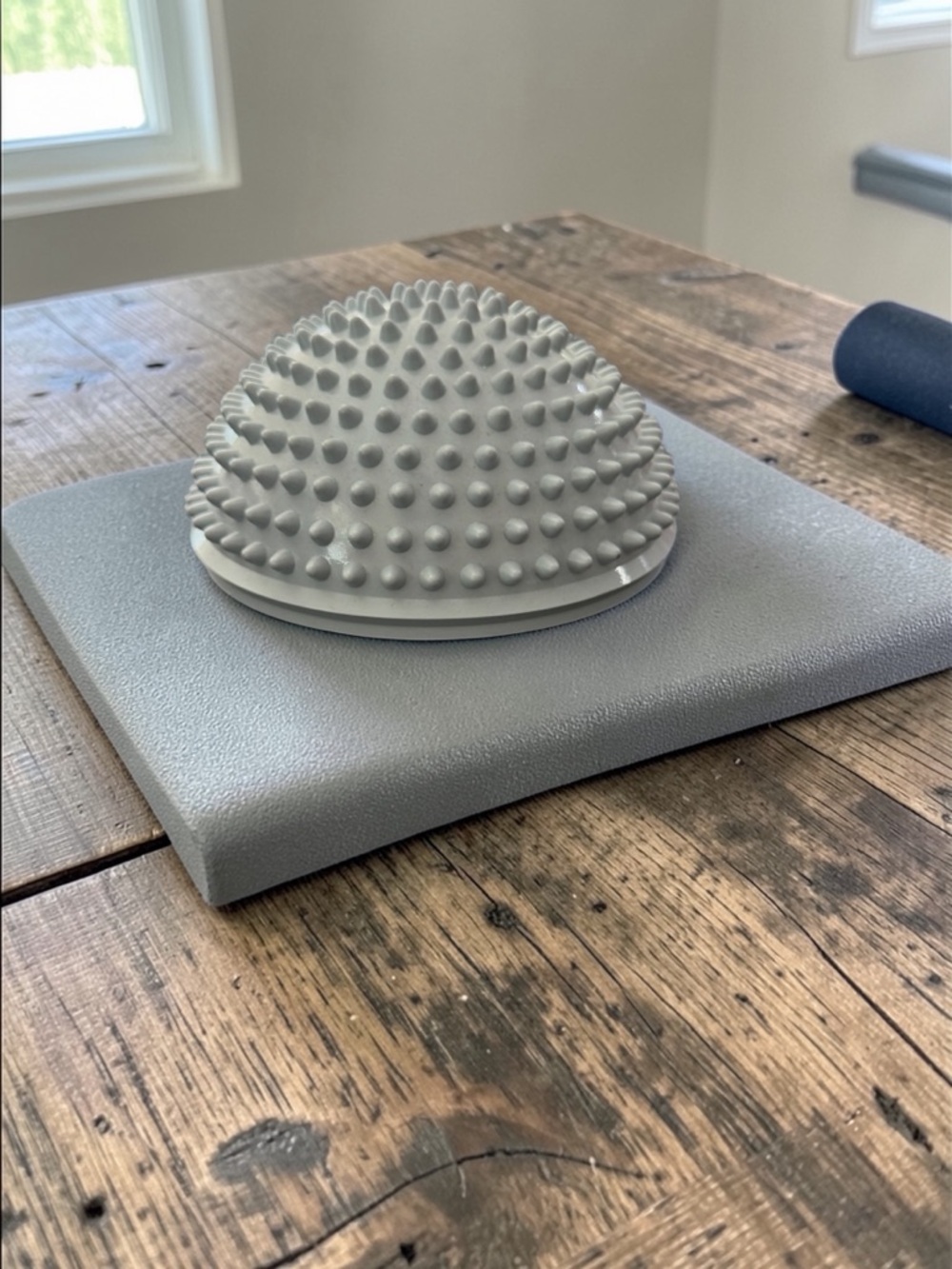 Gray Spiked Balance Pod